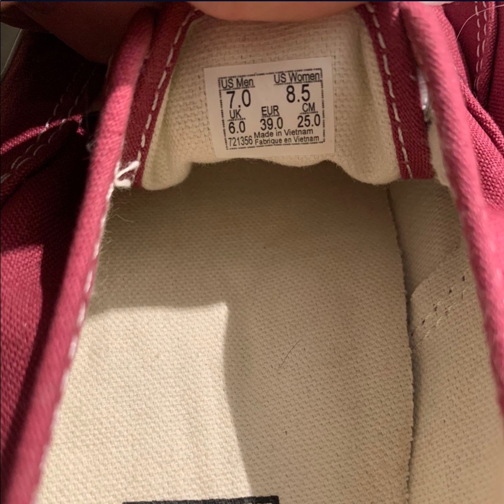 Vans Port Royale Red / White RARE - Picture 6 of 6